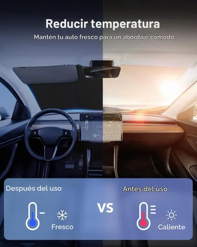 Vista 4 de Pigenius Parasol de parabrisas para Mazda 3 2019-2025 (Sedan/Hatchback), acabado plateado metálico Brushed Silver