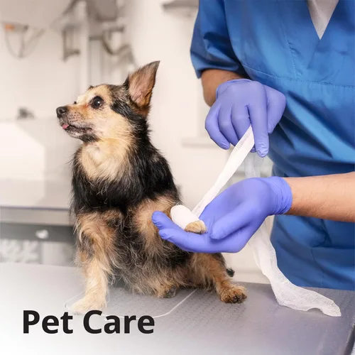 Vista 3 de Guantes de examen desechables de nitrilo SwiftGrip, 3 mil, talla pequeña, caja de 50, guantes de nitrilo morados desechables sin látex para uso