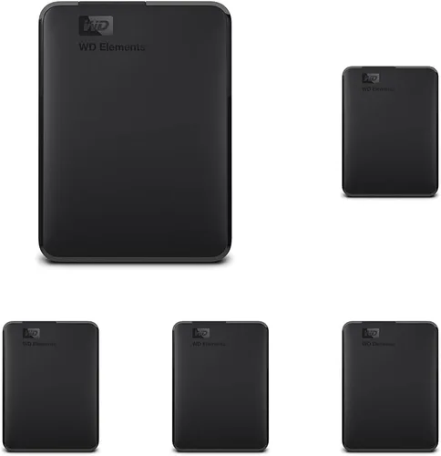 Vista 6 de Western Digital WD Elements - Disco duro externo de escritorio de 26 TB, disco duro externo USB 3.0 para almacenamiento Plug-and-Play