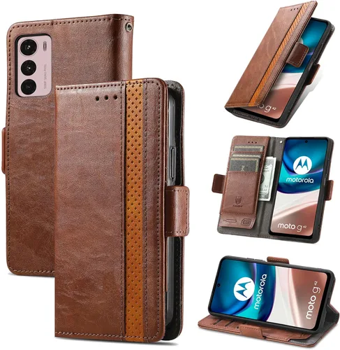 Vista 283 de Funda para Samsung Galaxy Z Fold3 5G, funda para Samsung Galaxy Z Fold 3 5G Funda de piel sintética con ranuras para tarjetas Flip Stand Funda Negro