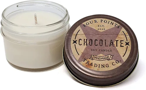 Vista 17 de Velas perfumadas hechas a mano con pera de brandied, vela de aromaterapia de soja con frasco, velas para regalo perfumado para el hogar