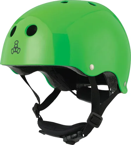 Vista 13 de Triple Eight Lil 8 Dual Certified Sweatsaver - Casco de patineta y bicicleta para niños