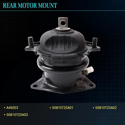 Vista 5 de Juego de 3 soportes de motor compatibles con Pilot 2016-2022, Ridgeline 2017-2023, Passport 2019-2023 y MDX 2014-2020, V6 3.5L, repuesto para A45002