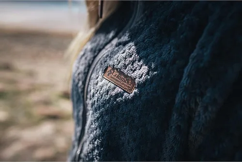 Vista 5 de Columbia Fire Side II - Chaqueta de sherpa con cremallera completa para mujer