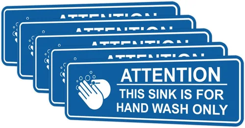 Vista 52 de Atención estándar: este fregadero es solo para lavar a mano (Negro) - Pequeño (paquete de 1)