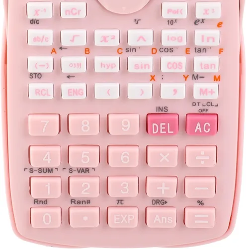 Vista 8 de Calculadora científica, calculadora de oficina de 12 dígitos y 240 funciones, calculadora multifunción para estudiantes de pantalla grande con tapa