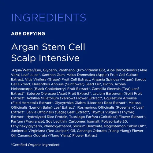 Vista 5 de Andalou Naturals Células madre de argán que desafían la edad del cuero cabelludo intensivo, blanco 2.1 onzas