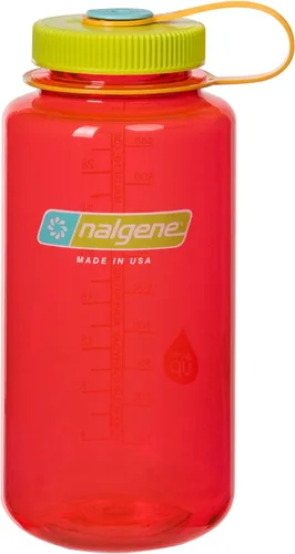 Vista 24 de Nalgene Sustain - Botella de agua de Tritan sin bisfenol A hecha con un 50 % de material derivado de restos de plástico, 32 fl oz, boca ancha