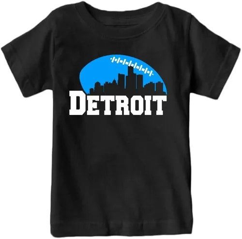 Vista 22 de Xtreme Apparrel Camiseta infantil City Skyline para fanáticos del fútbol americano