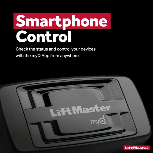 Vista 5 de LiftMaster 828LM abridor de portones con Internet, Gris, MyQ Retrofit Package