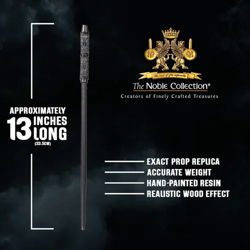 Vista 3 de The Noble Collection Profesor Snape varita en caja Ollivander