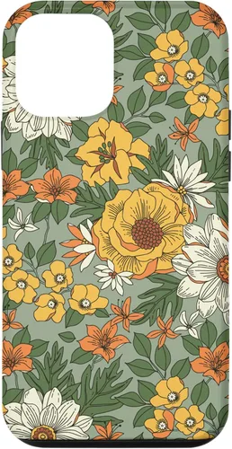 Vista 16 de Yellow Wildflower Summer Flowers Botanical Graphic Floral Case for iPhone 16
