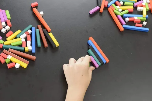 Vista 4 de hand2mind Varillas Cuisenaire