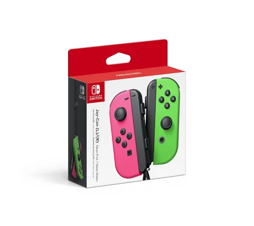 Nintendo Joy-Con LR - Neon Pink Neon Green