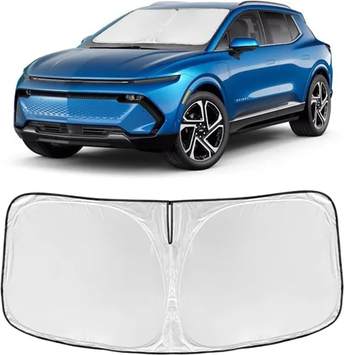 Vista 56 de Parasol de 2025 capas para parabrisas, ajuste personalizado, tela 240T, parasol retráctil que bloquea los rayos ultravioletas, accesorios