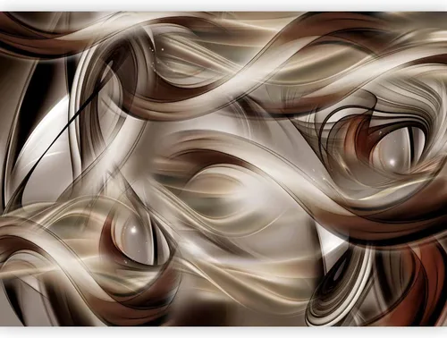 Vista 47 de artgeist Mural de pared abstracto de 77 x 55 pulgadas, papel tapiz autoadhesivo XXL, autoadhesivo, extraíble, gran adhesivo, decoración de pared