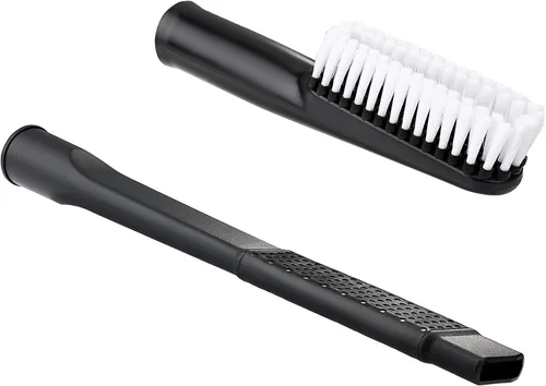 Shop-Vac 2 piezas 8011848 kit de limpieza de coche, 1-1/4 pulgadas de diámetro, herramienta flexible para hendiduras y cepillo automático suave