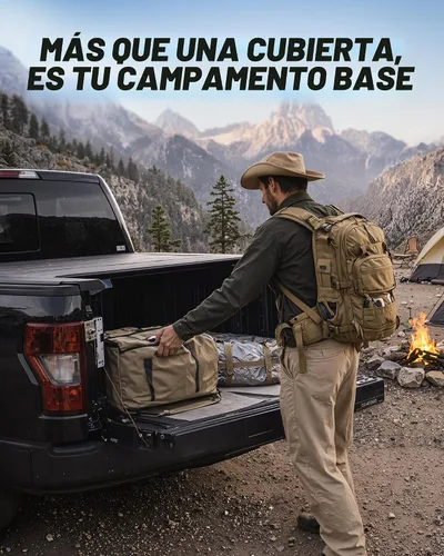 Vista 8 de WOLFBOX Cubierta Power Tonneau para Chevy Silverado y GMC Sierra 1500 2019 Se adapta a cama de 5.10 pies, aplicación y control remoto, se bloquea