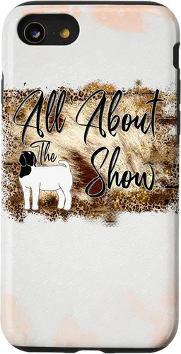 Vista 18 de All About Show Goat Show Goat Mom Country Girls Farm Life - Carcasa para iPhone 16