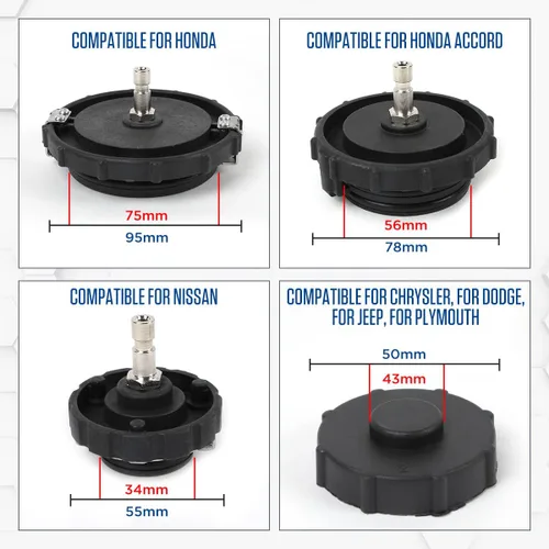 Vista 3 de CMTOOL Kit de purga de cilindro maestro de frenos, juego de 12 adaptadores de purga de frenos con conector rápido japonés, compatible con Benz