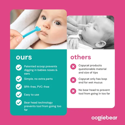 Vista 7 de Oogiebear – Limpiador de oídos y nariz para bebés, Paquete de 1
