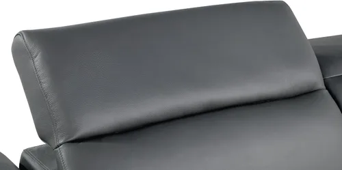 Vista 38 de Blackjack Furniture Mario - Silla eléctrica de cuero de grano superior con reposacabezas ajustables, cargadores USB para dispositivos, sofá