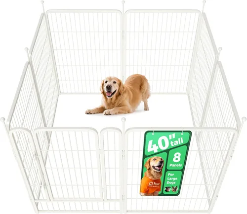 Vista 54 de FXW Rollick - Corralito para perros para patio, campamento con casa rodante, patentado, 24 pulgadas, 2 paneles