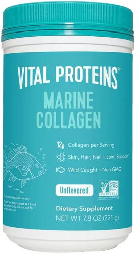 Vista 5 de Vital Proteins Polvo de péptidos de colágeno sin sabor 9.33 OZ+colágeno marino
