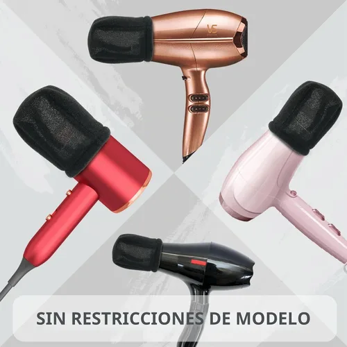 Vista 3 de Difusor de calcetines calientes para secador de pelo, compacto y portátil 2 pzas