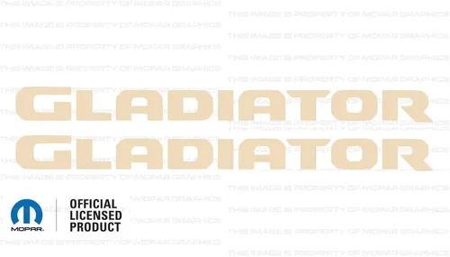 Vista 13 de Decal Mods Calcomanía Gráfica para Capó Gladiator/Adhesivo para Jeep Wrangler/Gladiator JL/JT (2019-2024) Blanco Mate CWM (Juego de 2) SJ4T8