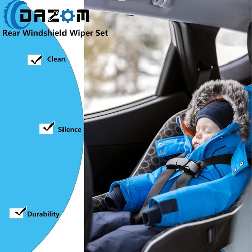 Vista 6 de Brazo y cuchilla de limpiaparabrisas trasero de repuesto para Chevy Tahoe 2007-2013, Suburban / Cadillac Escalade ESV 2007-2014/2007-2013 GMC