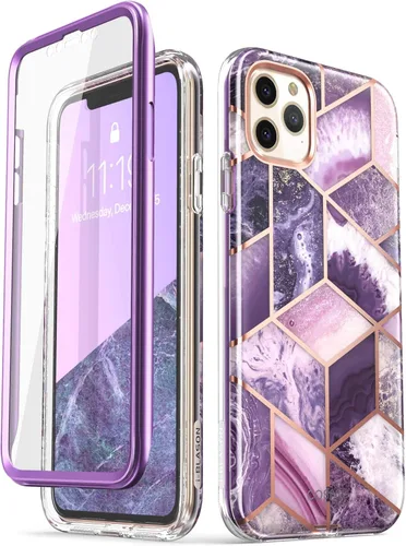 i-Blason Cosmo Series - Funda para iPhone 11 Pro Max 2019, funda protectora delgada y elegante de cuerpo completo con protector de pantalla