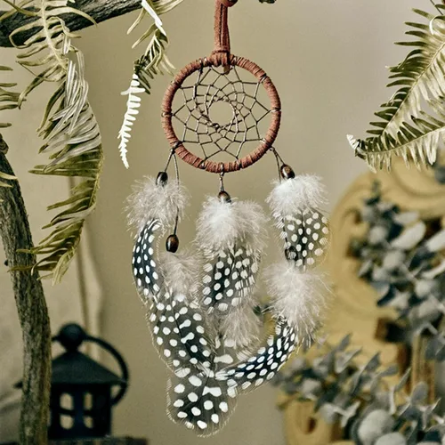 Vista 6 de SendyFeather 200 plumas naturales de 10 estilos surtidos de plumas para atrapasueños, manualidades, decoración de bricolaje