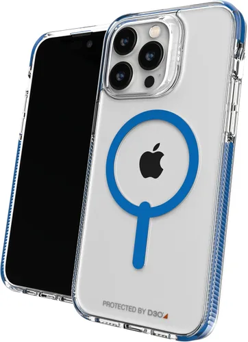 Vista 86 de ZAGG Gear4 Santa Cruz Snap Case para Apple iPhone 14, protección contra caídas D30 de hasta 13 pies (4 m), compatible con carga inalámbrica, parte