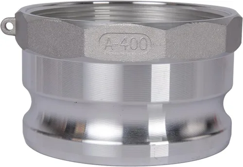 1 pieza de accesorios de bloqueo de leva de aluminio (parte A) accesorio de manguera de ranura de leva accesorios de camlock, adaptador macho hembra