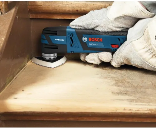Vista 7 de Bosch GOP12V-28N 12 V máx EC Herramienta oscilante sin cepillo Starlock® (Herramienta desnuda)