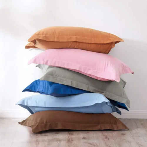 Vista 5 de FLXXIE Juego de 2 fundas de almohada estándar de microfibra, resistentes a la decoloración, a las arrugas y al encogimiento, fundas de almohada