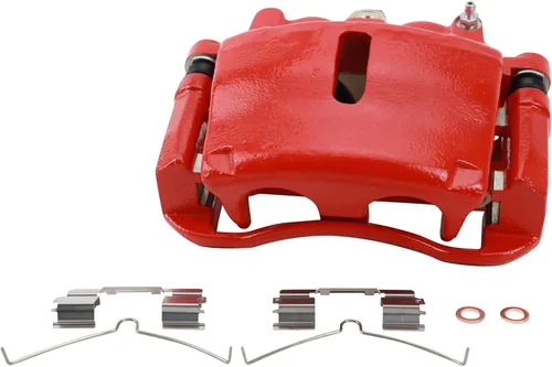 Vista 1077 de TRQ Pinza de freno delantera izquierda con soporte lado del pasajero compatible con Ford Expedition Lincoln Navigator 2003-2006