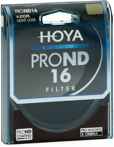 Vista 2 de Hoya Filtro de densidad neutra Pro ND16 de 1.929 in