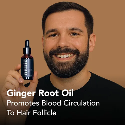Vista 2 de Aceite para el cuidado de la barba para hombres (30ml) – Mezcla nutritiva con aceites de jojoba y semilla de sésamo para una apariencia de barba más