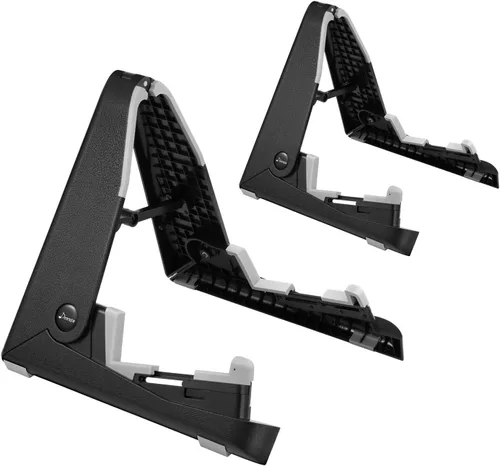 Donner Soporte plegable para guitarra con marco A, soportes para guitarra eléctrica acústica para mandolina, banjo, ukelele, DS-2 (paquete de 2)