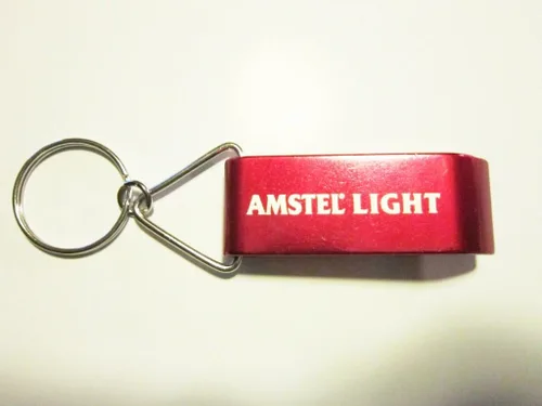 Amstel Light Bottle Opener Keychain