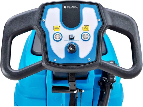 Vista 9 de Global Industrial Comercial Eléctrico Automático Limpiador de Pisos Ergonómico de Paseo Trasero, con Cable, Camino de Limpieza de 17 Pulgadas