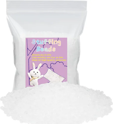 Vista 7 de FTEVEN Cuentas de relleno de 1.54 libras, cuentas de relleno de plástico de alta calidad, cuentas de relleno de polietileno, cuentas de relleno