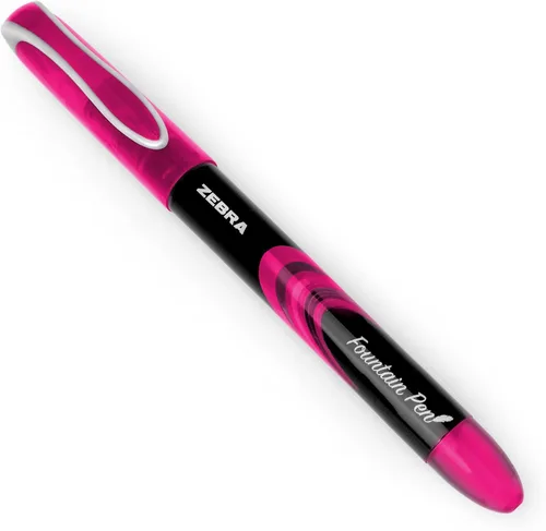 Vista 2 de ZEBRA Pluma Estilográfica 0.024 in Rosa (48370UPC)