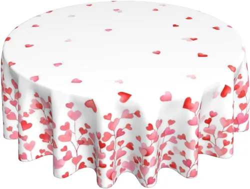 Vista 58 de 4th of July Tablecloth 70 Inch Round Patriotic Table Cloth Red Stripes American Flag Tablecloth Independence Day Memorial Day Table Cover for