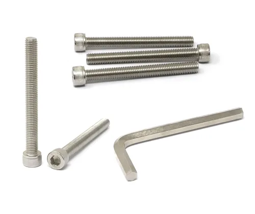 Vista 129 de iexcell Kit de tornillos de cabeza hexagonal de acero inoxidable 304, 100 unidades M2 x 0.157 in, paso de rosca de 0.016 in