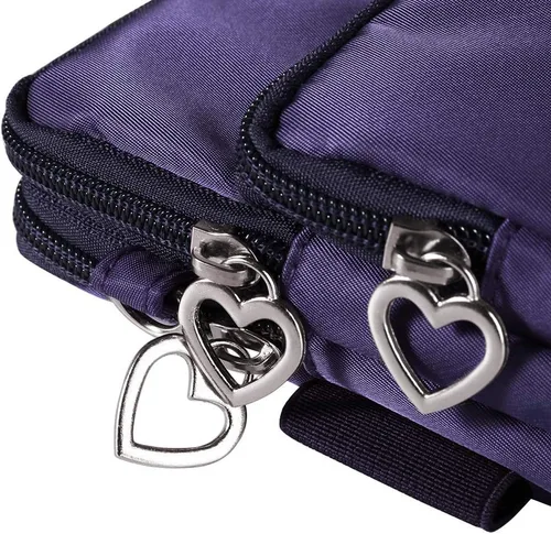 Vista 3 de Bolso cruzado pequeño para teléfono celular, bolso de hombro para brazalete, cartera para iPhone, Samsung y Google Pixel