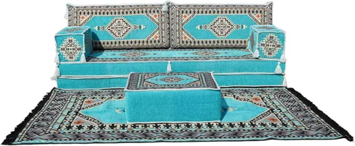 Vista 44 de arabicsofa Sofá de piso árabe Jalsa - Sofá tradicional hecho a mano para sala de estar