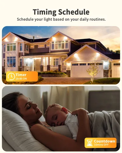 Vista 5 de Enchufe inteligente con control remoto, Wi-Fi de 2.4 GHz y RF433 Control remoto inalámbrico, interruptor de luz de salida no requiere cable neutro